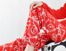 2011秋季新款摇粒绒家居服睡裤 多色可选 断码清仓