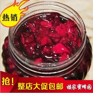  满200减20 满百包邮 自制玫瑰酱果酱 新鲜花瓣与蜂蜜腌制 芳香
