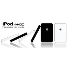 苹果ipod 移动硬盘 M-HDD 500G 苹果移动硬盘 高速版：7200转