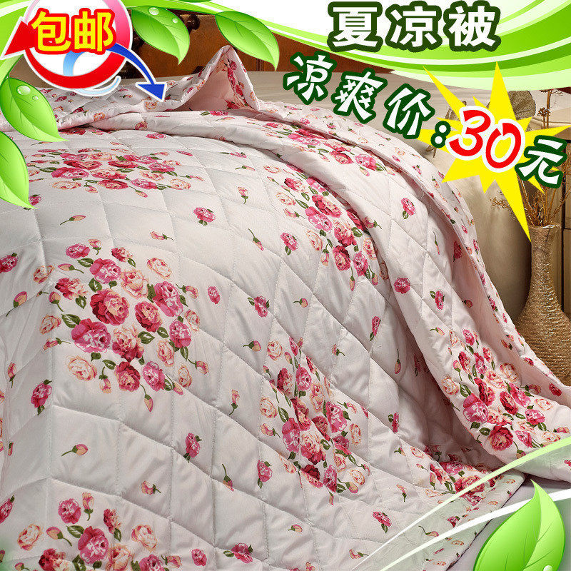 包邮【九洲鹿】印花夏凉被芯空调被子薄被【JXLB03】
