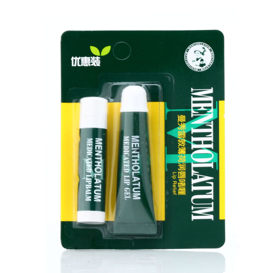 H70601 江浙沪包邮 曼秀雷敦薄荷润唇者喱8g薄荷润唇膏3.5g
