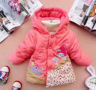  童装新款冬装 宝宝棉袄儿童外套女童薄棉衣韩版婴儿棉衣服