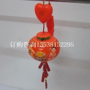  871小宫灯+礼花灯笼元宵中秋LED灯笼玩具带灯光音乐节日玩具批发