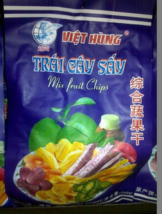  5包包邮 越南越鸿综合蔬果干250g 果蔬干批发