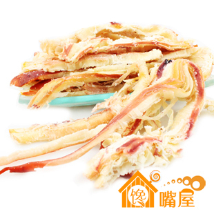  馋嘴屋零食日式碳烤手撕鱿鱼条 鱿鱼丝批发250g 超香秒杀