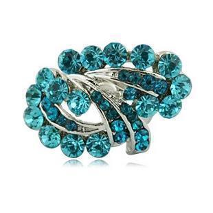  D009 缀好饰品 韩版戒指潮人情侣戒指女可爱 水晶水钻戒指