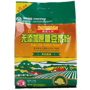  【天猫超市】龙王无添加蔗糖豆浆粉600g东北特产冲饮早餐