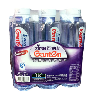  【天猫超市】景田百岁山矿泉水348ml*6