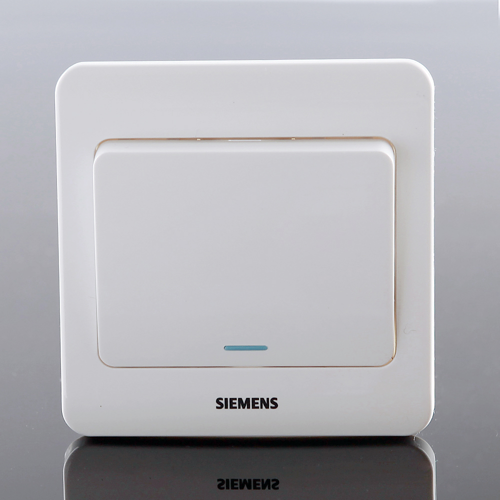 siemens switch socket siemens prospect Elegant white One opening Double control fluorescence Siemens switchin the Electronic/Electrician , Switch , Dual control switch category - from Buy2taobao.com to provide professional Taobao agent buy service