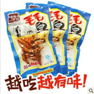  湖南特产零食小鱼干 靖港古镇毛毛鱼小鱼仔 香辣过瘾有嚼劲10g