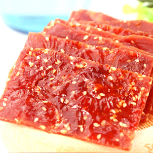  靖江特产 蜜汁猪肉脯独立装2味组合【蜜汁味200g+黑胡椒200g】