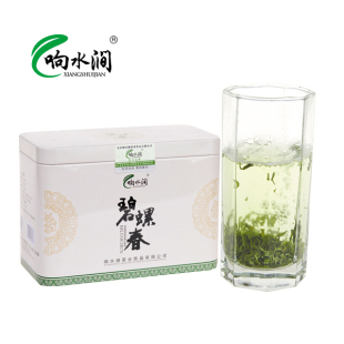  响水涧茶叶 洞庭碧螺春茶 绿茶春茶 一级100g听装2盒包邮