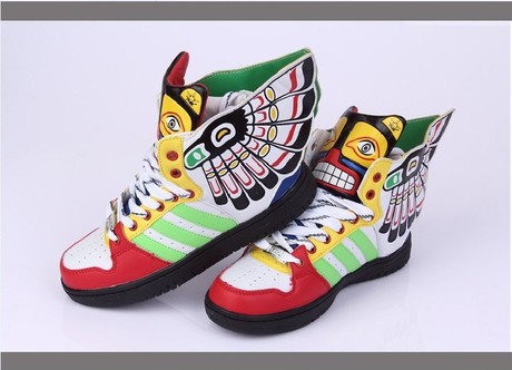 带翅膀的鞋 天使之翼翅膀鞋高帮女鞋情侣板鞋 街舞鞋潮男鞋鸳鸯鞋-淘宝网