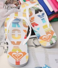 J05179 Roxy����Ʒ�� Ůʿɳ̲Ь/������/�н���Ь ��ɫ��