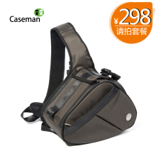 Caseman卡斯曼 专业数码 多功能摄影包5D2三角相机包时尚单肩单反