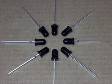 厂家直销 5MM圆形850nm LED红外接收管 (光敏管)