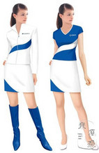 Promoters coverall supermarket Beer Drinks milk Seller clothing Autumn and winter Seller uniformin the Women's clothing/Boutique , Set/Student uniforms/Work uniforms , Career pants suit category - from Buy2taobao.com to provide professional Taobao agent buy service