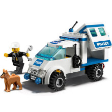 乐高LEGO积木 正品 城市系列 警犬队 儿童益智拼插积木玩具