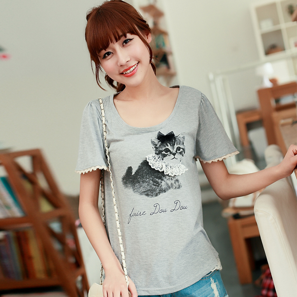 夏季可爱少女学生装...