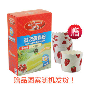  买就送 安琪百钻微波蛋糕粉番茄味200g 家庭烘焙 蛋糕DIY