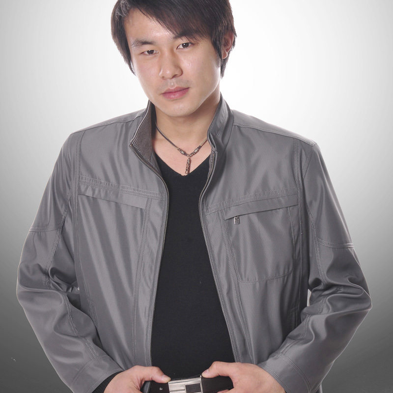 【羽奥】包邮 夹克 男 春秋 男士正品外套中老年休闲 薄外套 日韩 价格:325.00