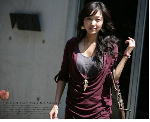 色 韩国饰品~31101,韩国项链◆时尚个性<em>双心</em>十