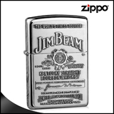 美国原装专柜zippo打火机正品 250JB928银色占边 纯铜正版 限量ㄍ