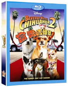 正版 蓝光高清碟 富贵吉娃娃2 迪士尼蓝光电影