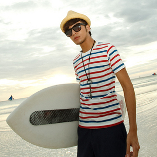 男装短袖t恤潮男t恤...