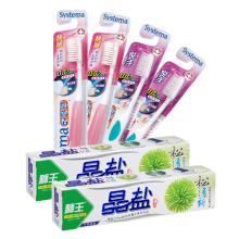 狮王口气清新套装－牙膏牙刷，细齿洁
