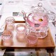玻璃茶具套装特价 花茶茶具玻璃套组 玻璃茶具整套 花壶水晶6件套