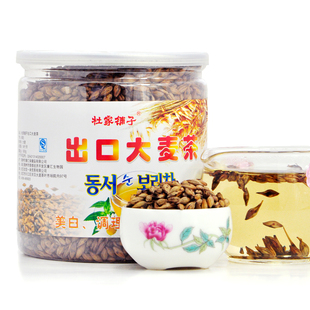  杜家铺子 原味型 大麦茶 原装 出口韩国日本400克罐装 2件送勺