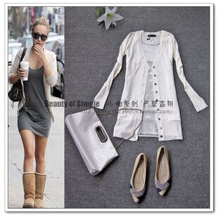 Spring 2012 classic  deductions sell at a multiple color cardigan (nine color)