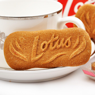  比利时进口食品 Lotus和情焦糖饼干250g 真正咖啡好伴侣 年货零食