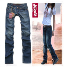 爆卖千条！levi's 专柜同步 秋冬经典休闲 直筒女裤 501