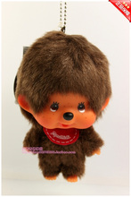 monchhichi 正版蒙奇奇情侣公仔娃娃 书包摆件车饰钥匙扣多用挂件