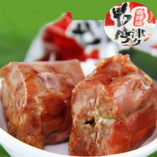  正品热卖 上海名牌鸭颈 津久鸭脖 香辣美味 休闲小吃500g