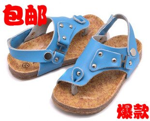  【特价清仓琦博韩版童装男孩儿童男童凉拖鞋凉鞋两穿舒适夹趾包邮