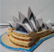 特价！正品 3D立体拼图 建筑模型 益智玩具3D立体纸模 悉尼歌剧院