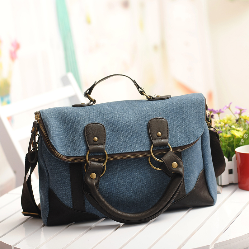 单肩包斜挎包复古潮...