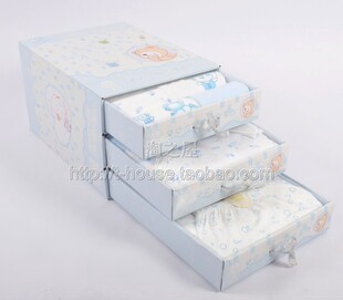 纯棉婴儿用品/婴儿秋冬季礼盒/婴儿服装/新生儿礼盒套装/