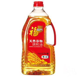  【天猫超市】 福临门转基因天然谷物调和油 2.5L/瓶