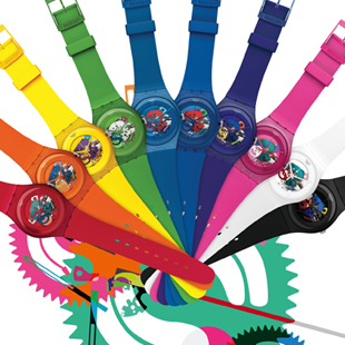  专柜联保正品 Swatch 手表  斯沃琪 女表 男表 炫彩透视 10色