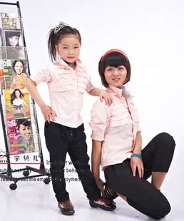  品牌亲子装秋冬新款加厚母子母女装父子父女装家庭装一家人
