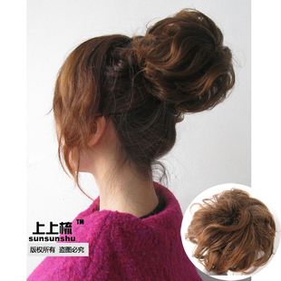 Micro-volume fluffy oversized balls of combing wigs wig-Bag Sling, baotou volume contract