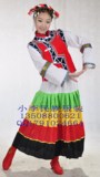 云南少数民族凉山彝族女装/民族舞蹈演出服装/舞台表演彝族服饰