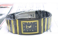 Reloj de acero [57368] cuadrados noble y elegante de la moda, regalo de la señora de San Valentín de la elección