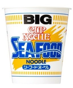  赏味期限.5.25日本食品 方便面 日清NISSIN 海鲜杯面BIG大杯