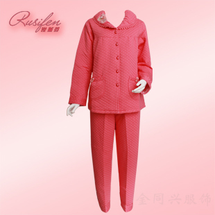 【图】<em>汝斯芬</em>专柜正品女士<em>睡衣</em>两件套秋冬长袖
