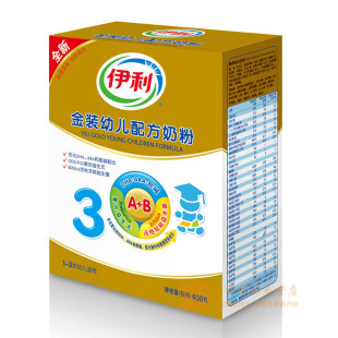  【整箱包邮】伊利金装幼儿配方奶粉3段400克 最新日期